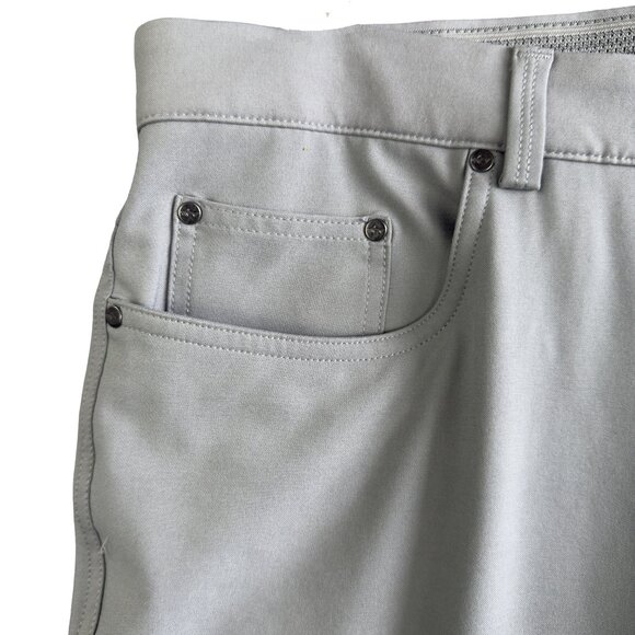 Greg Norman Golf Pants Academia Stretch Chino 34×30 Made in Jordan - Picture 3 of 14
